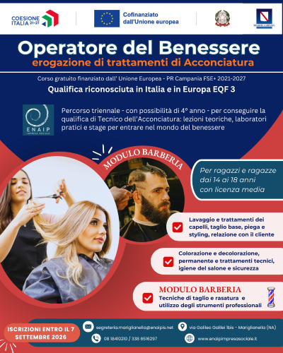 Home Mariglianella IeFP operatore acconciatore