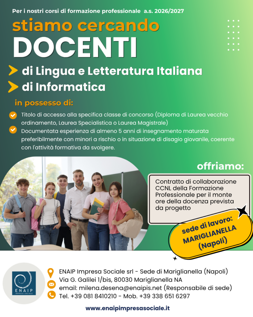 ricerca docenti assi culturali ott 2026